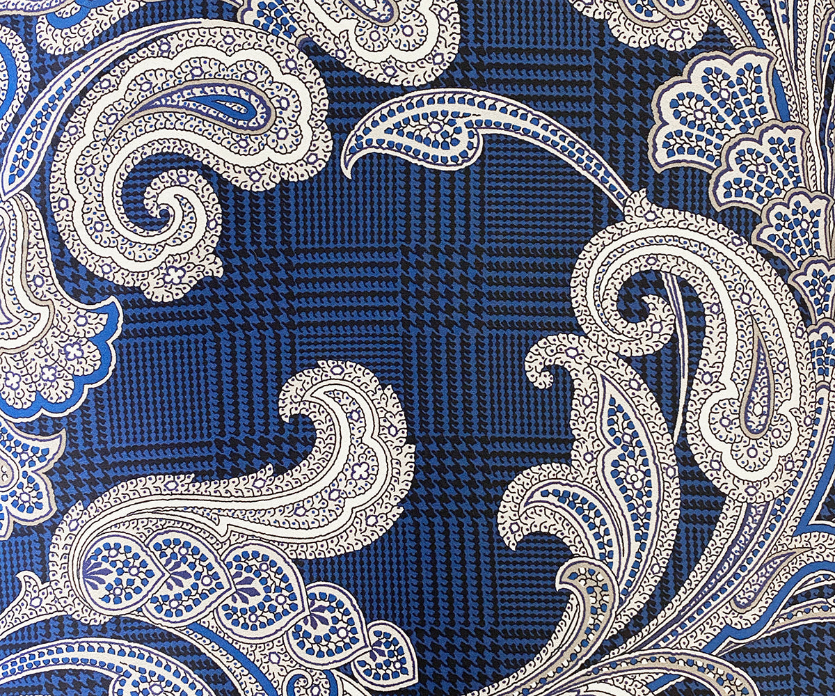 Plaid Verbier Azul