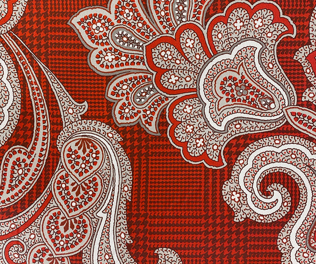 Plaid Verbier Rojo