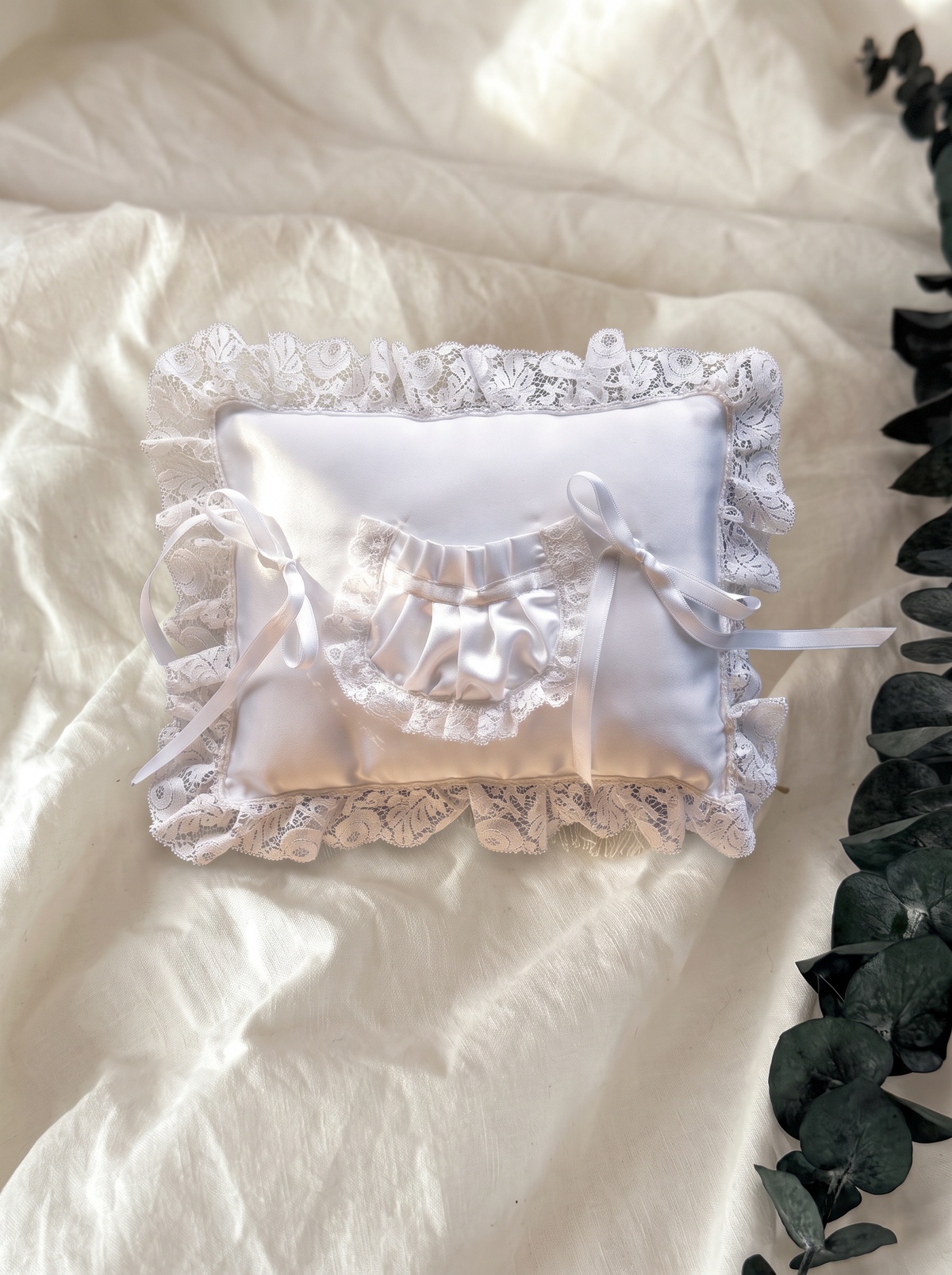 Cojín de Anillos Ceremonia